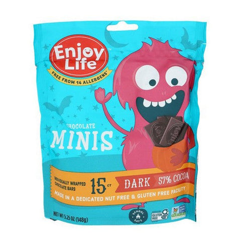 Enjoy Life, Minis Dark Chocolate Bar, 5.25 Oz (Case Of 6)