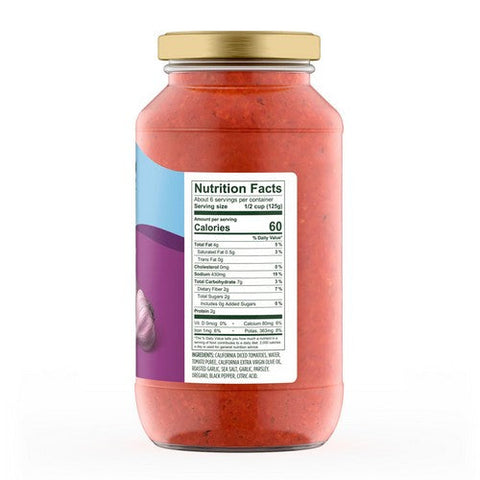 California Olive Ranch, Roasted Garlic Sauce, 25 Oz (Case Of 6)