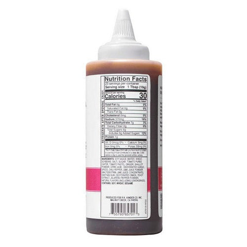 Kinders, Thai BBQ Cooking Sauce And Glaze, 15.5 Oz (Case Of 6)
