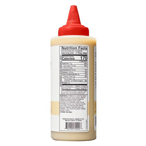Kinders, Dipping Sauce Creamy Roasted Garlic, 12.8 Oz (Case Of 6)