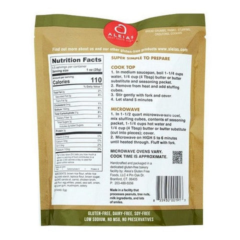 Aleias, Poultry Seasoned Stuffing Mix, 5.5 Oz(Case Of 6)