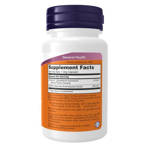 Now Foods, Calm & Focus With Zembrin, 60 VegCaps
