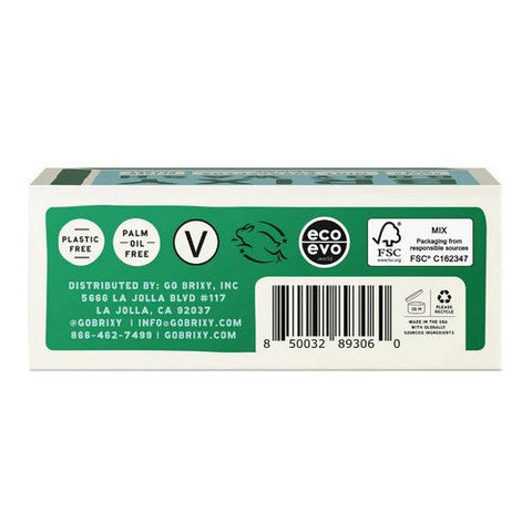 Brixy, Body Wash Bar Mint Eucalyptus, 4 Oz