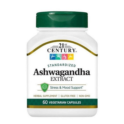 21st Century, Extract Ashwagandha, 60 Caps
