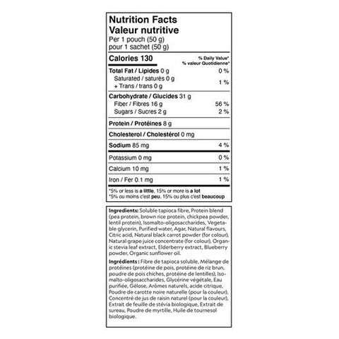 Herbaland Naturals, Vegan Protein Mixed Berry, 50 Grams