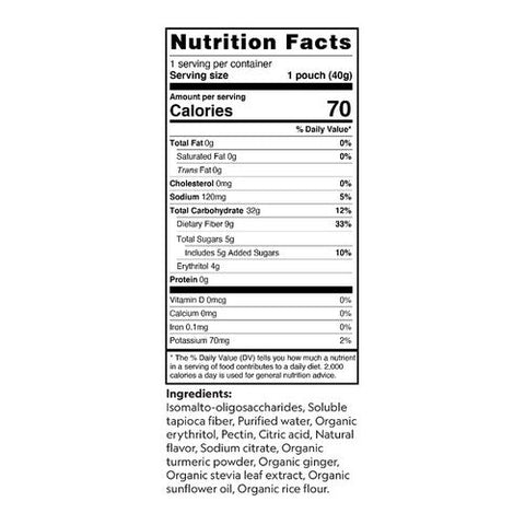 Herbaland Naturals, Ginger and Turmeric Family Size, 240 Grams
