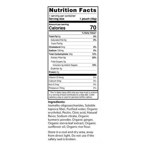 Herbaland Naturals, Ginger and Turmeric, 40 Grams (Case of 12)