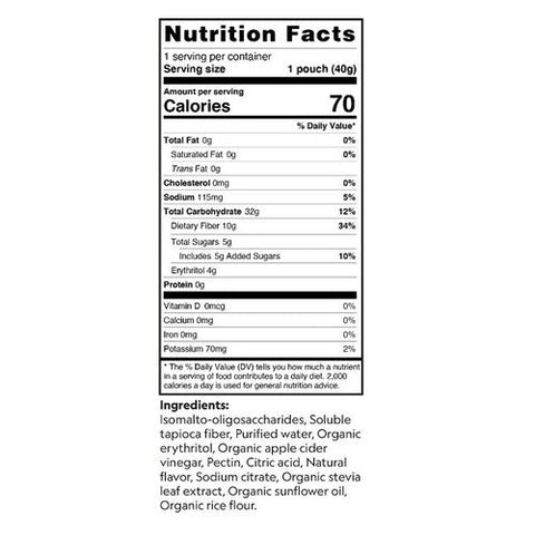 Herbaland Naturals, Apple Cider Vinegar, 40 Grams (Case of 12)