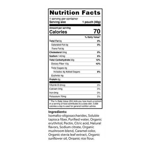 Herbaland Naturals, Shroom Power Lemon Black Tea, 40 Grams (Case of 12)