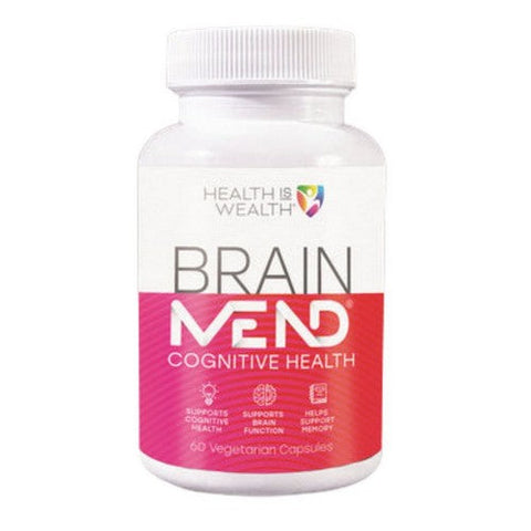 Health Is Wealth, BrainMEND Organic Advanced Brain Booster, 60 Veg Caps