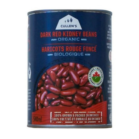 Left Coast Naturals, Organic Canned Kidney Beans, 540 Ml (Case Of 12)