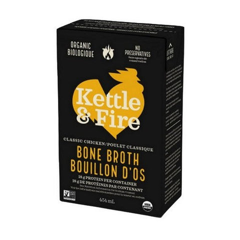 Left Coast Naturals, Chicken Bone Broth, 454 Ml (Case Of 6)