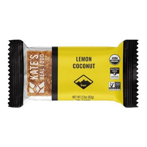 Left Coast Naturals, Lemon Coconut Bar, 62 Grams (Case Of 12)