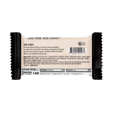 Left Coast Naturals, White Chocolate Macadamia Bar, 62 Grams (Case Of 12)