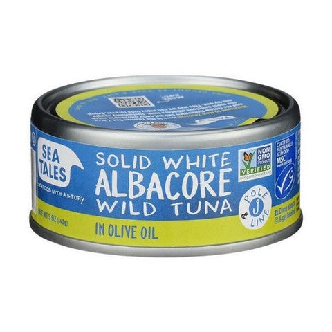 Left Coast Naturals, Albacore Tuna In Olive Oil, 142 Grams (Case Of 12)