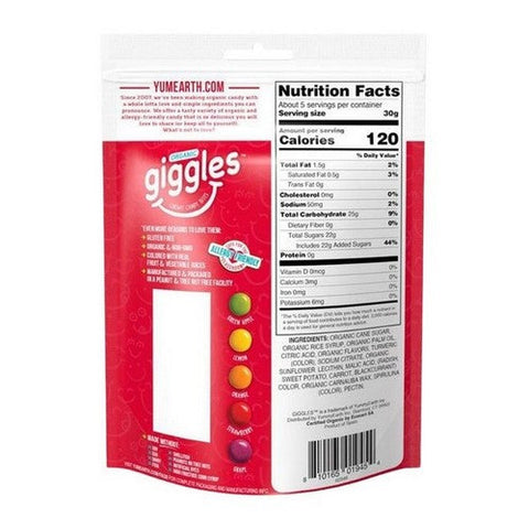 Left Coast Naturals, Organic Chewy Candy Bites, 142 Grams (Case Of 6)