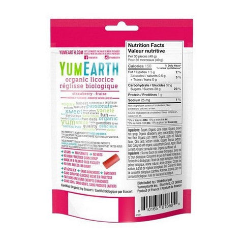Left Coast Naturals, Organic Strawberry Licorice, 142 Grams (Case Of 6)
