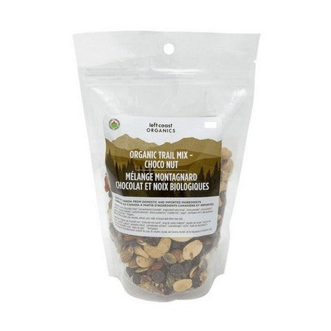 Left Coast Naturals, Organic Chocolate Nut Trail Mix, 225 Grams (Case Of 8)