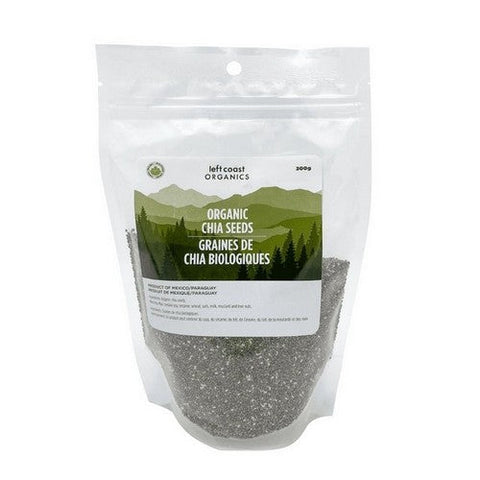 Left Coast Naturals, Organic Chia Seeds Black, 300 Grams (Case Of 12)