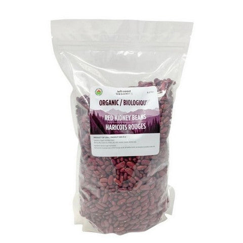 Left Coast Naturals, Organic Red Kidney Beans, 2.27 Kgs (Case Of 6)
