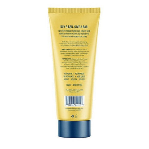 Hand In Hand, Island Mimosa Fresh Coconut And Mango Leaf Sugar Scrub, 9 Oz