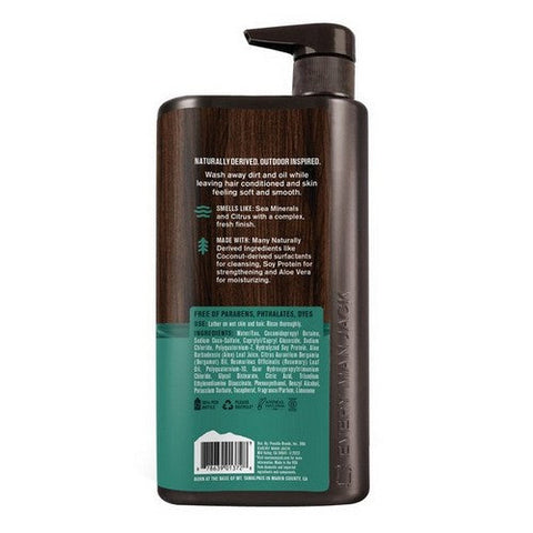 Every Man Jack, Every Man Jack Sea Salt Hydrating Mens 3 In 1 Wash, 28.8 Oz