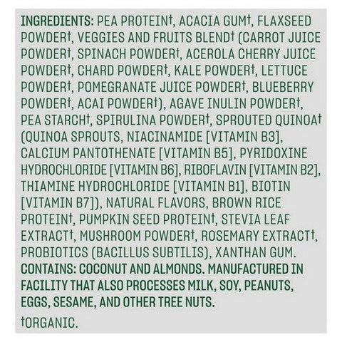 Vega, One Organic All In One Shake Berry, 24.3 Oz