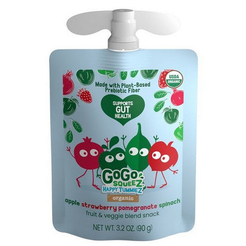 Gogo Squeez, GoGo Squeez Happy Tummiez Assorted, 20 Count