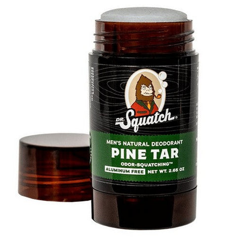 Dr. Squatch, Dr Squatch Mens Deodorant Pine Tar, 2.65 Oz