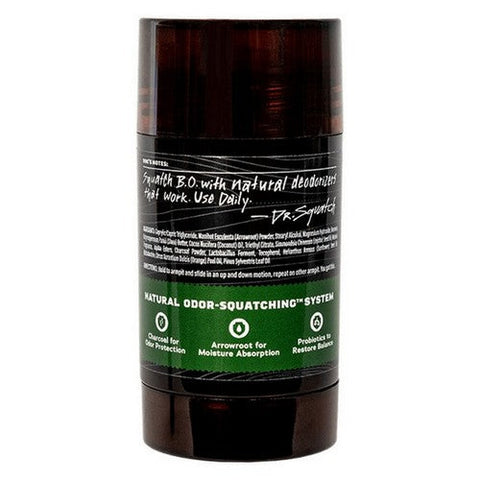 Dr. Squatch, Dr Squatch Mens Deodorant Pine Tar, 2.65 Oz