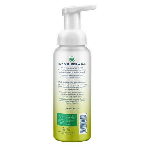 Hand In Hand, Rosemary Lemon Foaming Hand Soap, 8.5 Oz (Case Of 3)