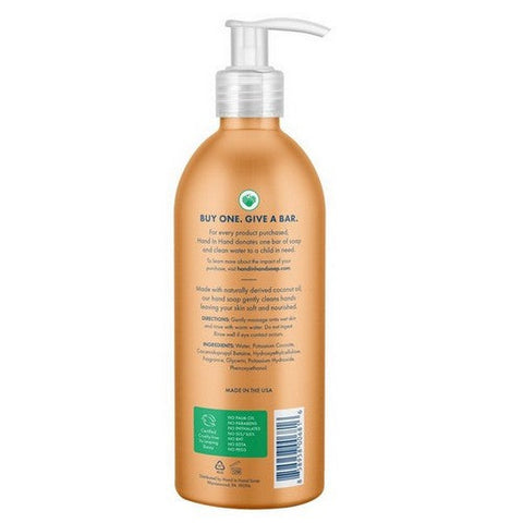 Hand In Hand, Liquid Hand Soap Citrus Grove, 10 Oz (Case Of 3)