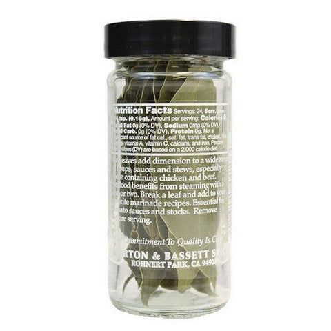 Morton & Bassett, Bay Leaves Turkish, 14 Oz (Case Of 3)