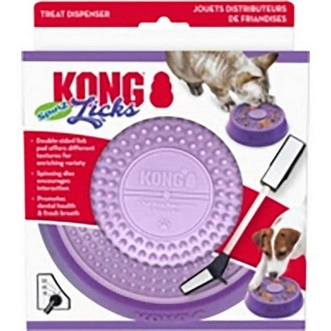 Kong, Licks Spinz Treat Dispenser Small, 1 Count