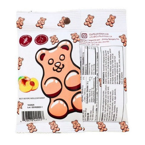Go Nutrition, Go Gummy Peach, 12 X 50 Grams