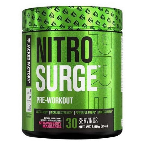 Jacked Factory, Jacked Factory Nitrosurge Strawberry Margarita, 30 Servings