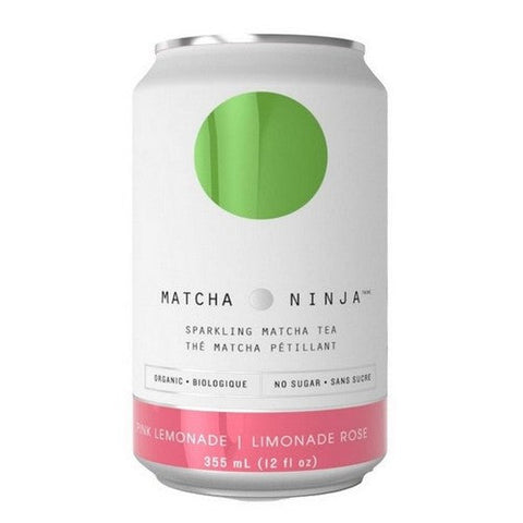 Matcha Ninja, Matcha Ninja Sparkling Pink Lemonade, 12 X 355 Ml