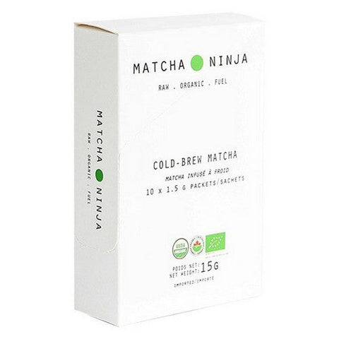 Matcha Ninja, Matcha Ninja Cold Brew Matcha, 10 X 1.5 Grams
