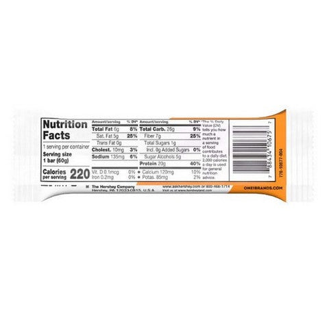 One Bars, ONE Protein Bar Maple Glazed Doughnut, 12 X 60 Grams