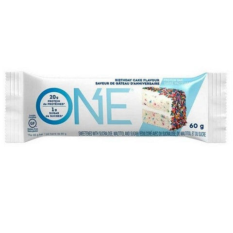 One Bars, ONE Protein Bar Birthday Cake, 12 X 60 Grams