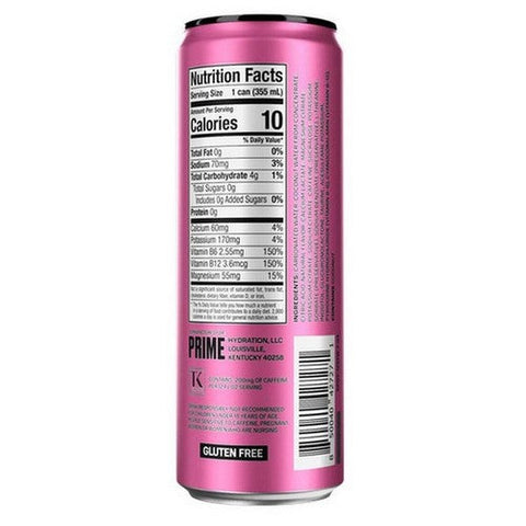 Prime, Prime Energy Strawberry Watermelon, 24 X 355 Ml