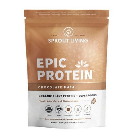 Sprout Living, Sprout Living Epic Protein Chocolate Maca, 1 Lb