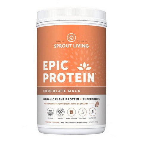 Sprout Living, Sprout Living Epic Protein Chocolate Maca, 2 Lbs