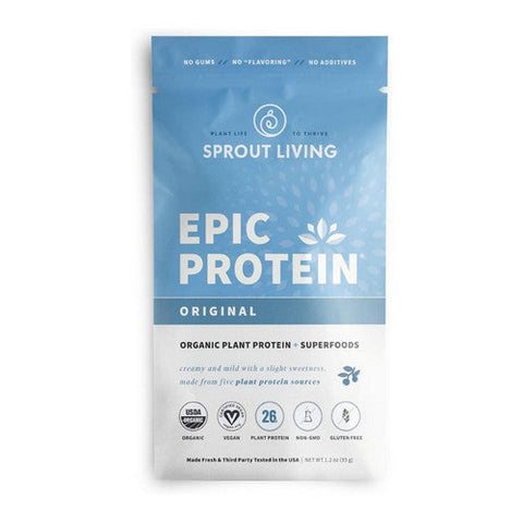 Sprout Living, Sprout Living Epic Protein Original, 38 Grams (16 Count)