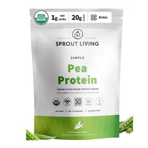 Sprout Living, Sprout Living Simple Protein Organic Pea, 1 Lb