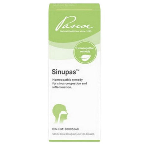 Pascoe, Sinupas Sinus Congestion And Inflammation, 50 Ml