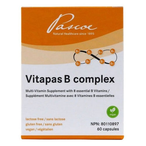 Pascoe, Vitapas B Complex Multivitamin Supplement, 60 Count