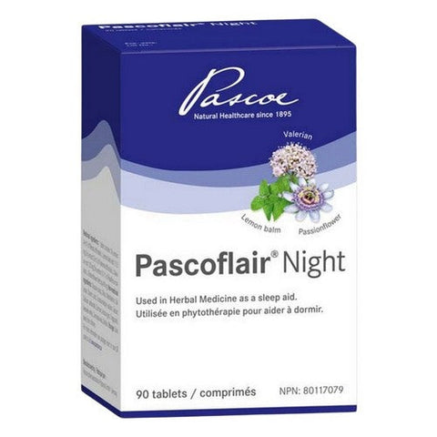 Pascoe, Pascoflair Night Herbal Sleep Aid, 90 Count