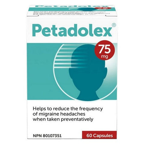 Pascoe, Petadolex Migraine Prevention, 60 Count