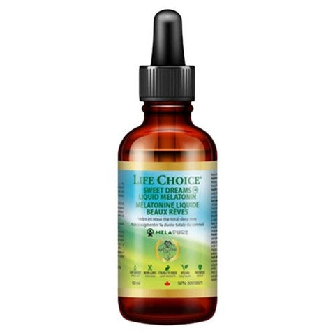 Life Choice, Sleep Aid Sweet Dreams Liquid Melatonin, 60 Ml